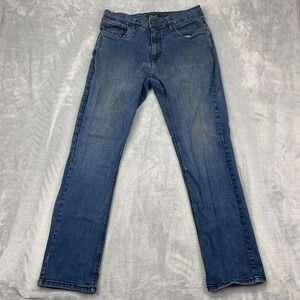 Urban Star Premium Apparel Jeans Mens 34x32 (32x32) Blue Denim Straight Leg